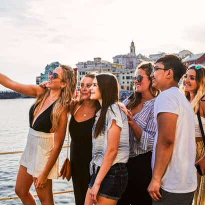 Atlantis students on a program excursion.