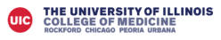 University of Illinois College of Medicine logo.
