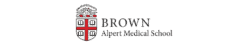 The Warren Alpert Medical School of Brown University logo.