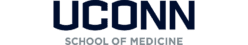 University of Connecticut School of Medicine logo.