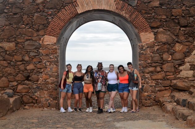 Atlantis students on an excursion in Cape Verde (an Atlantis site).
